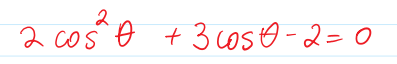 trigonometric equations